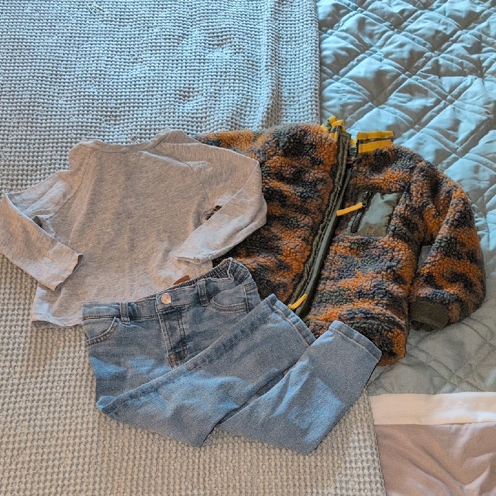7 For All Mankind Three Piece Toddler Set